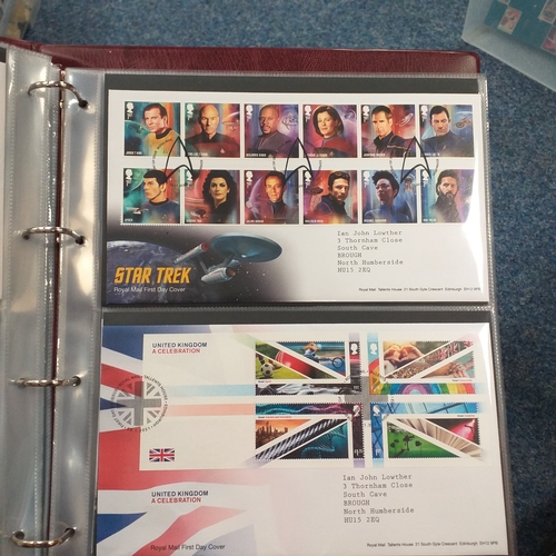 99 - GB First Day Cover collection in 8 Royal Mail First Day Cover albums, collection comprises a range o... 