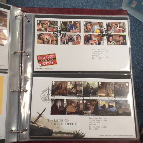 99 - GB First Day Cover collection in 8 Royal Mail First Day Cover albums, collection comprises a range o... 
