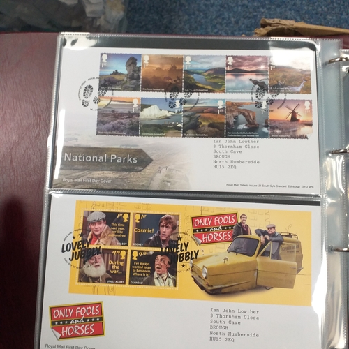 99 - GB First Day Cover collection in 8 Royal Mail First Day Cover albums, collection comprises a range o... 