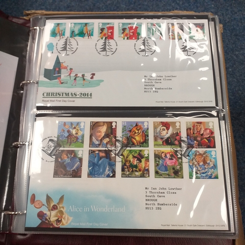 99 - GB First Day Cover collection in 8 Royal Mail First Day Cover albums, collection comprises a range o... 