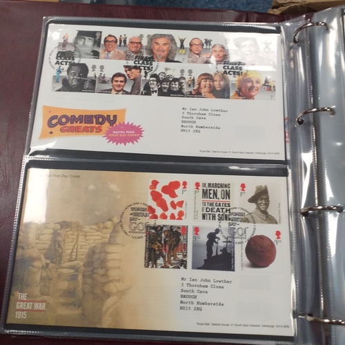 99 - GB First Day Cover collection in 8 Royal Mail First Day Cover albums, collection comprises a range o... 