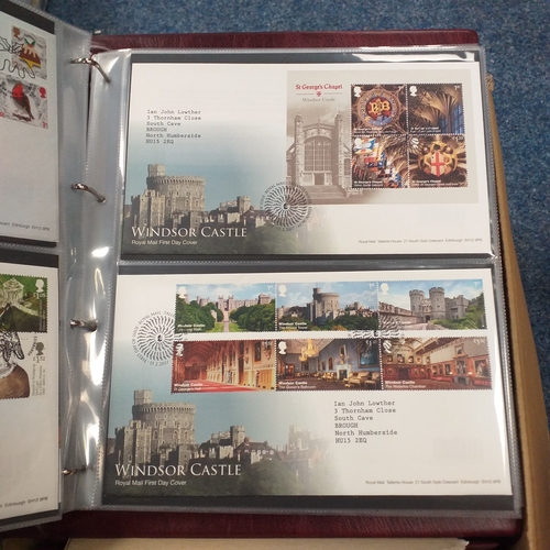 99 - GB First Day Cover collection in 8 Royal Mail First Day Cover albums, collection comprises a range o... 