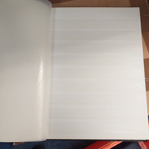 112 - 6 x stock books in good to excellent condition - 2 x 8 page/16 sides, 2x 16 page/32 sides, 1 x 15 pa... 