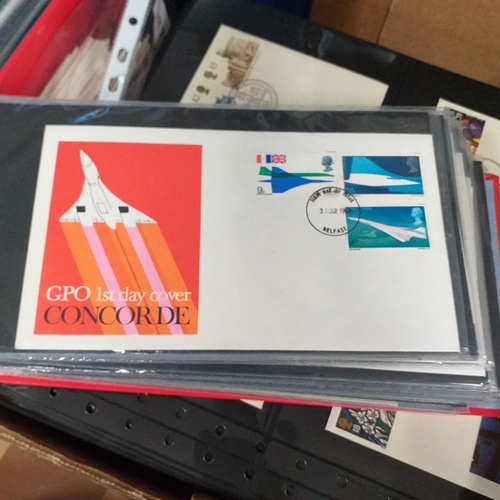 100 - GB FDC Collection of commemorative covers in 2 boxes 1960's-2019, looks complete from early 1980's. ... 