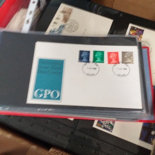100 - GB FDC Collection of commemorative covers in 2 boxes 1960's-2019, looks complete from early 1980's. ... 