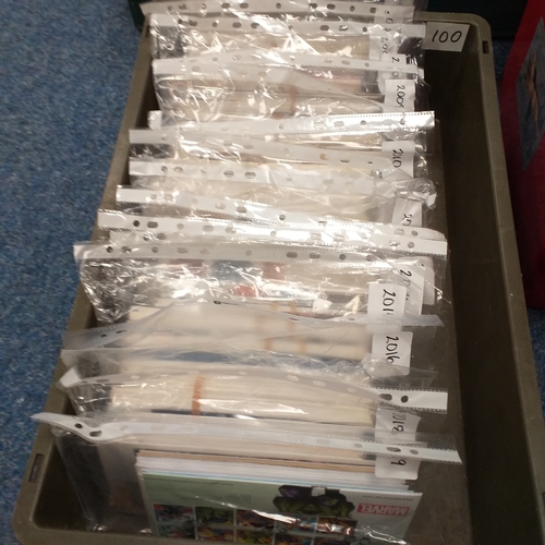 100 - GB FDC Collection of commemorative covers in 2 boxes 1960's-2019, looks complete from early 1980's. ... 