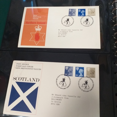 100 - GB FDC Collection of commemorative covers in 2 boxes 1960's-2019, looks complete from early 1980's. ... 