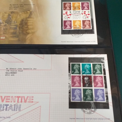 100 - GB FDC Collection of commemorative covers in 2 boxes 1960's-2019, looks complete from early 1980's. ... 