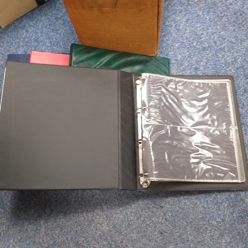 114 - 4 Empty albums with inserts, suitable for FDC's.