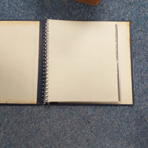 114 - 4 Empty albums with inserts, suitable for FDC's.