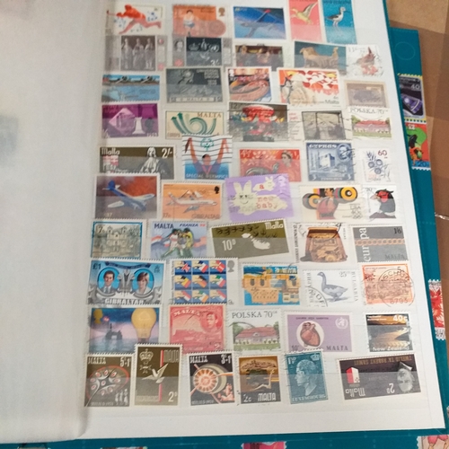 130 - 5 X W H Smith 8 page 16 side stock books with World stamps mint and used, includes GB, viewing requi... 