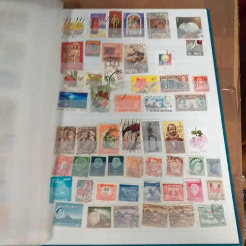 131 - 5 X W H Smith 8 page 16 side stock books with World stamps mint and used, includes GB, viewing requi... 