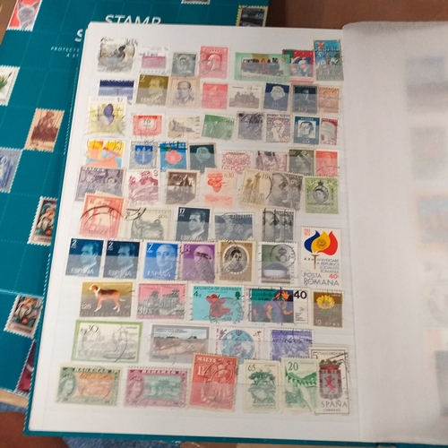 131 - 5 X W H Smith 8 page 16 side stock books with World stamps mint and used, includes GB, viewing requi... 