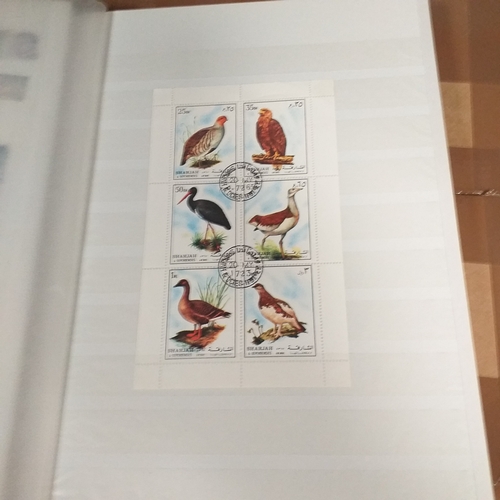 131 - 5 X W H Smith 8 page 16 side stock books with World stamps mint and used, includes GB, viewing requi... 