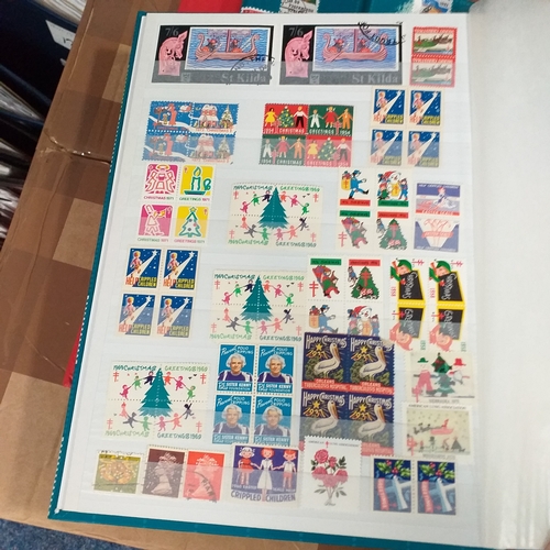 132 - 4 x W H Smith plus a Fil-i-Safe 8 page 16 side stock books with World stamps mint and used, includes... 
