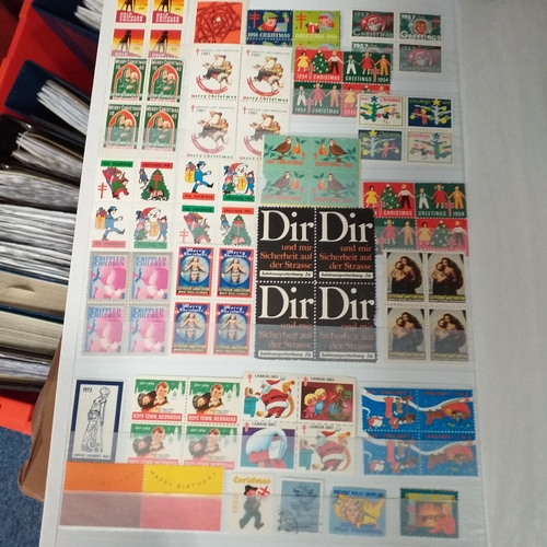 132 - 4 x W H Smith plus a Fil-i-Safe 8 page 16 side stock books with World stamps mint and used, includes... 