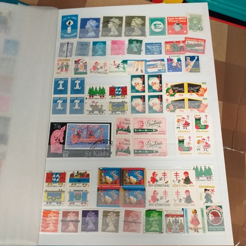 132 - 4 x W H Smith plus a Fil-i-Safe 8 page 16 side stock books with World stamps mint and used, includes... 