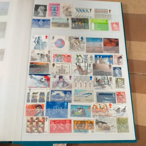 132 - 4 x W H Smith plus a Fil-i-Safe 8 page 16 side stock books with World stamps mint and used, includes... 