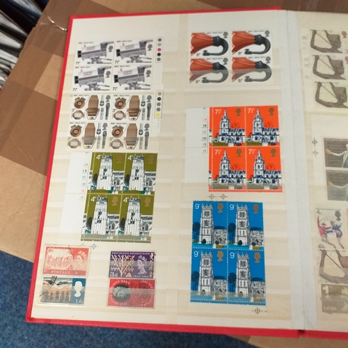 132 - 4 x W H Smith plus a Fil-i-Safe 8 page 16 side stock books with World stamps mint and used, includes... 