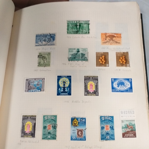 134 - World collection in 2 x Devon albums from early to approx 1980  and a WH Smith Collecta series album... 