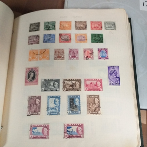 134 - World collection in 2 x Devon albums from early to approx 1980  and a WH Smith Collecta series album... 