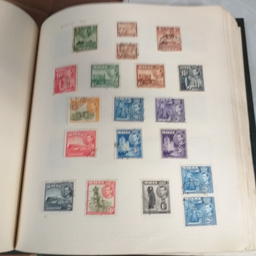 134 - World collection in 2 x Devon albums from early to approx 1980  and a WH Smith Collecta series album... 