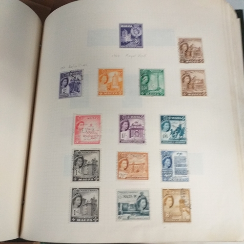 134 - World collection in 2 x Devon albums from early to approx 1980  and a WH Smith Collecta series album... 