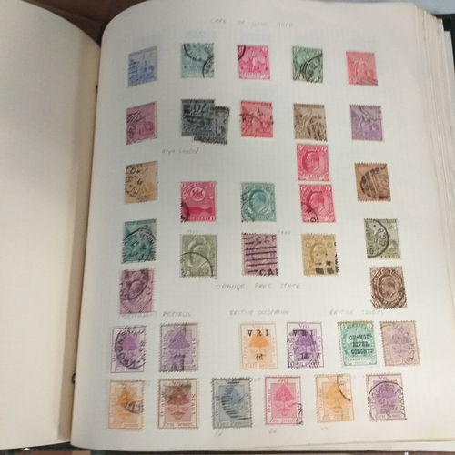 134 - World collection in 2 x Devon albums from early to approx 1980  and a WH Smith Collecta series album... 