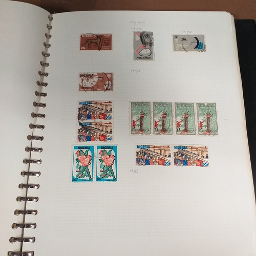 134 - World collection in 2 x Devon albums from early to approx 1980  and a WH Smith Collecta series album... 