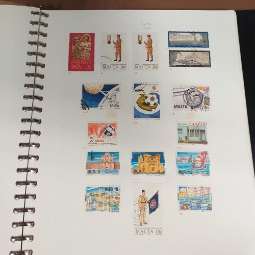 134 - World collection in 2 x Devon albums from early to approx 1980  and a WH Smith Collecta series album... 