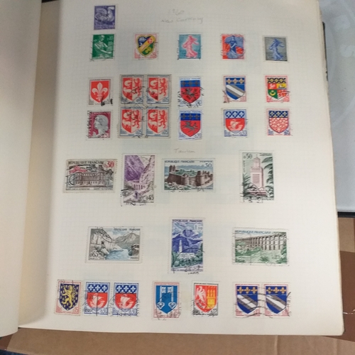 134 - World collection in 2 x Devon albums from early to approx 1980  and a WH Smith Collecta series album... 