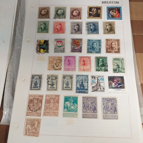 168 - Belgium substantial collection (many 100's) on 50+ pages approx, mint and used includes good selecti... 