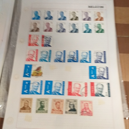 168 - Belgium substantial collection (many 100's) on 50+ pages approx, mint and used includes good selecti... 