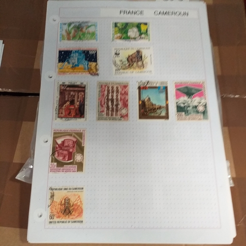 203 - French colonies, substantial collection on album sheets, many 100's mint and used from early to rece... 