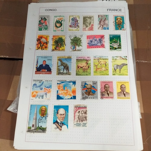 203 - French colonies, substantial collection on album sheets, many 100's mint and used from early to rece... 