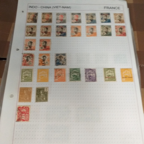 203 - French colonies, substantial collection on album sheets, many 100's mint and used from early to rece... 