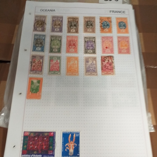 203 - French colonies, substantial collection on album sheets, many 100's mint and used from early to rece... 