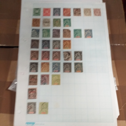203 - French colonies, substantial collection on album sheets, many 100's mint and used from early to rece... 