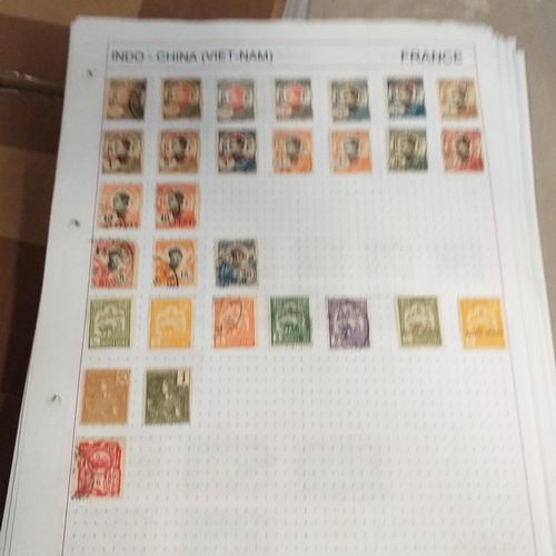 203 - French colonies, substantial collection on album sheets, many 100's mint and used from early to rece... 
