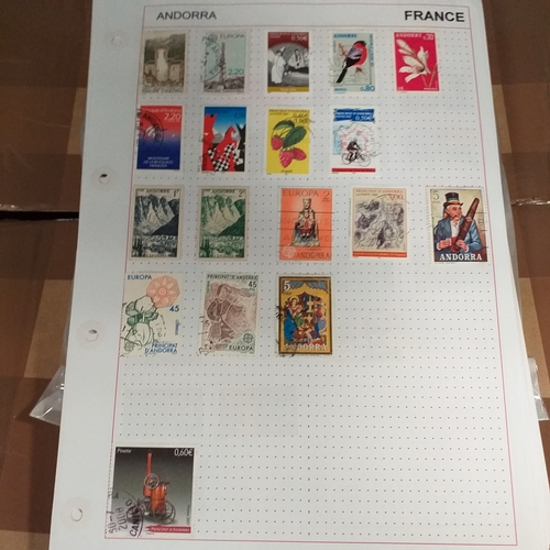 203 - French colonies, substantial collection on album sheets, many 100's mint and used from early to rece... 
