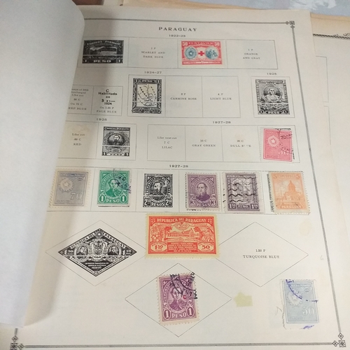 269 - Paraguay mint/used selection/accumulation on 17 old album pages, some double sided, mainly from earl... 