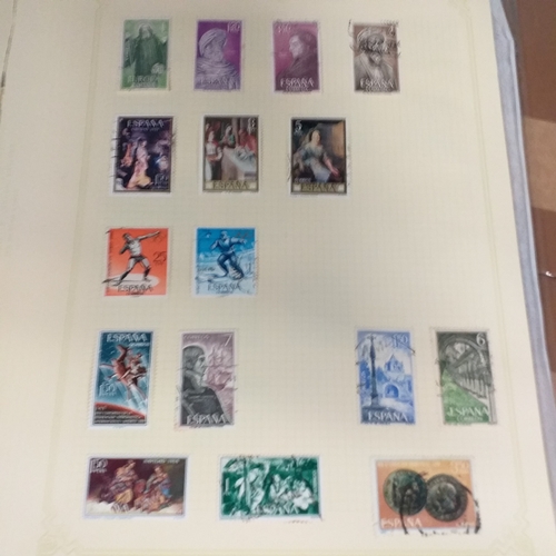 291 - Spain. Early, mostly used  collection to 1970's on 18 pages incl 4 covers - 328 stamps