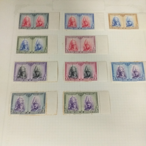 291 - Spain. Early, mostly used  collection to 1970's on 18 pages incl 4 covers - 328 stamps