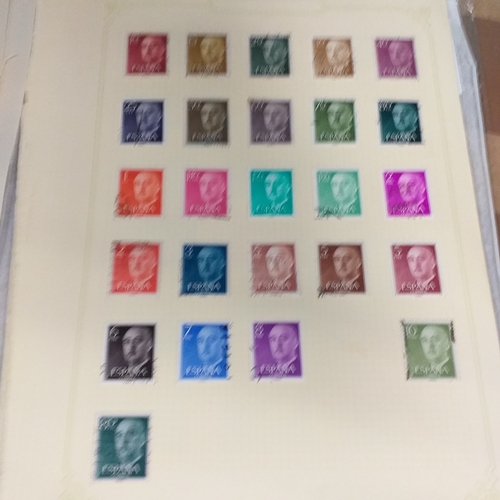 291 - Spain. Early, mostly used  collection to 1970's on 18 pages incl 4 covers - 328 stamps