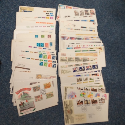 93 - Adidas Shoe Box containing 150+ GB First day Covers. 59 Definitives and 99 Commemoratives. Many diff... 