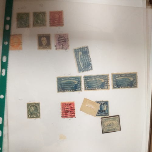 10 - Box: Album Sheets, all World, approximately 300 sheets, with no specific order. Good potential with ... 
