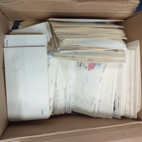 34 - Box of San Marino material, a few Hagners but mostly sets and singles in envelopes all sorted, inclu... 