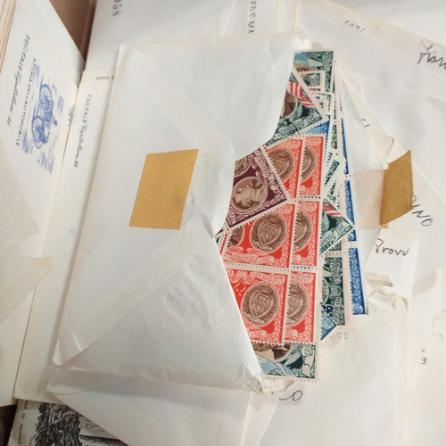 34 - Box of San Marino material, a few Hagners but mostly sets and singles in envelopes all sorted, inclu... 