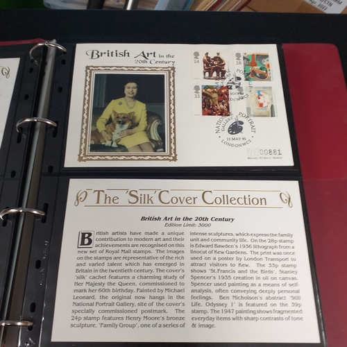2 - Naked wines box containing 7 albums incl GB Silk Cover collection (2 albums), Disney, 1986 Royal Wed... 