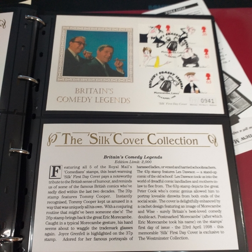 2 - Naked wines box containing 7 albums incl GB Silk Cover collection (2 albums), Disney, 1986 Royal Wed... 